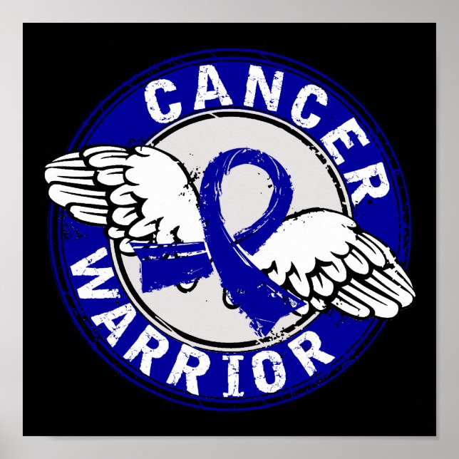 Warrior 14C Colon Cancer Poster (Framsidan)