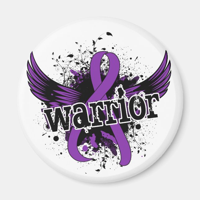 Warrior 16 Chiari-missbildning Magnet (Framsidan)