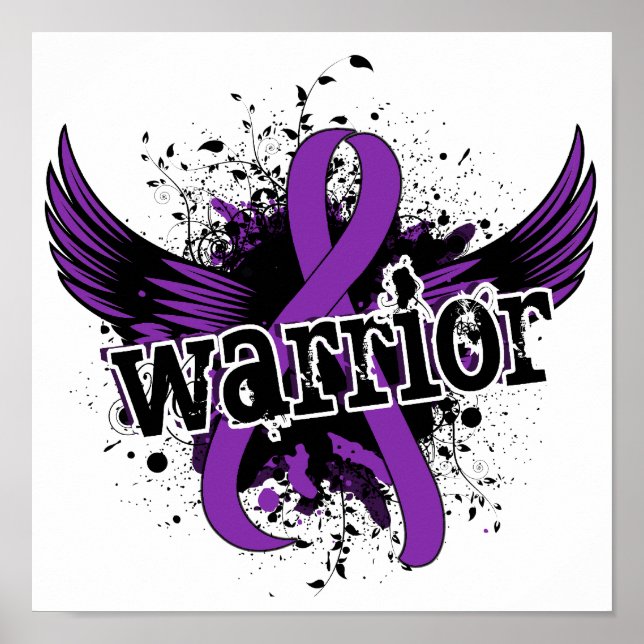 Warrior 16 Crohns sjukdom Poster (Framsidan)