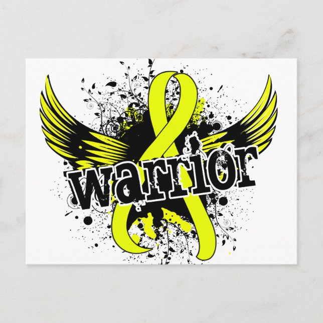 Warrior 16 Endometriosis Vykort (Framsida)