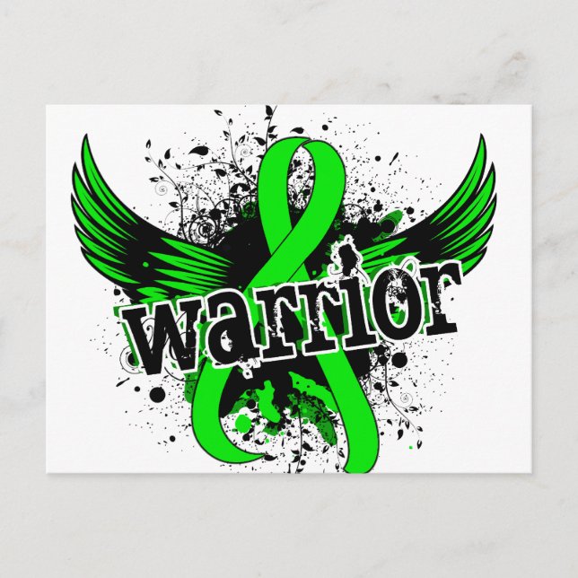 Warrior 16 Non-Hodgkins lymphoma Vykort (Framsida)