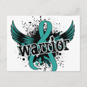 Warrior 16 Ovariancancer Vykort