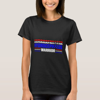 Warrior 1 för att öka medvetenheten om hydrocephal t shirt