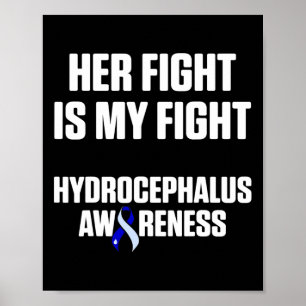 Warrior 4 för att öka medvetenheten om hydrocephal poster
