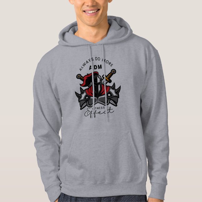 Warrior ADM Always Do More Fitness Effect G Hoodie (Framsida)