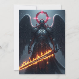 Warrior Angel-julkort Julkort