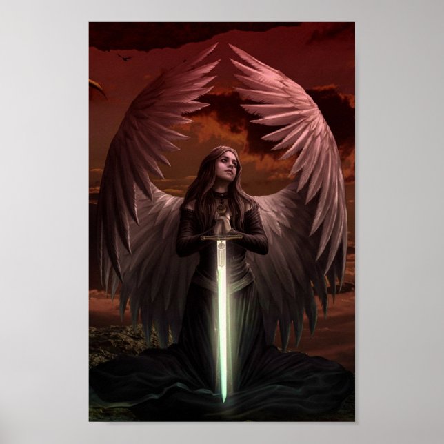 Warrior Angel Poster (Framsidan)