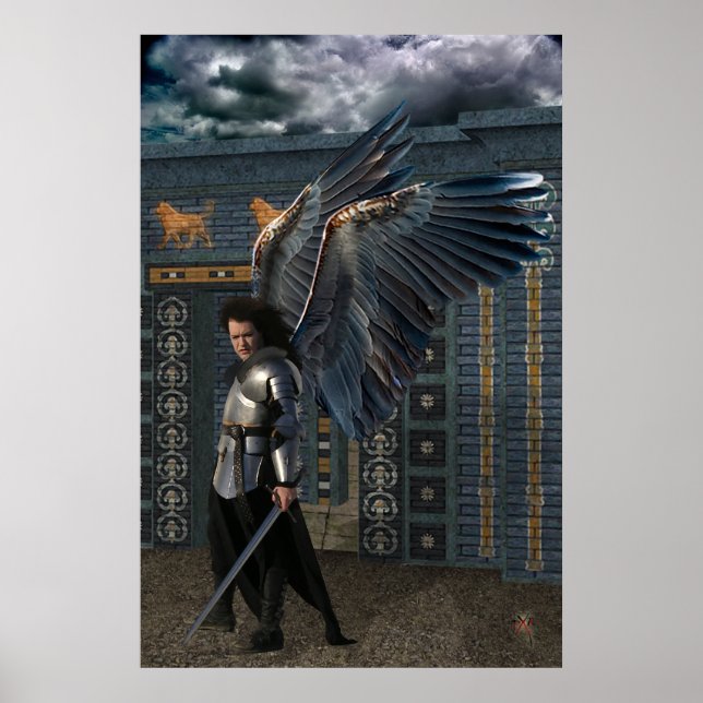 Warrior Angel Poster (Framsidan)