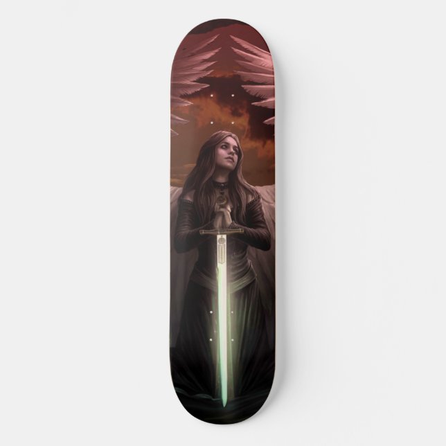 Warrior Angel Skateboard Deck (Framsida)