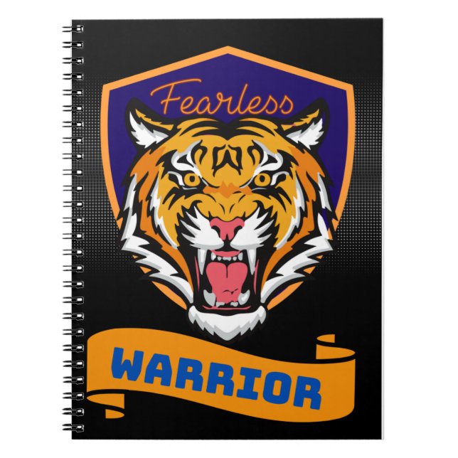 WARRIOR ANTECKNINGSBOK (Framsidan)