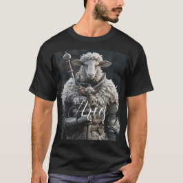 Warrior Aries 3D Animation Steel Sword Illustratio T Shirt