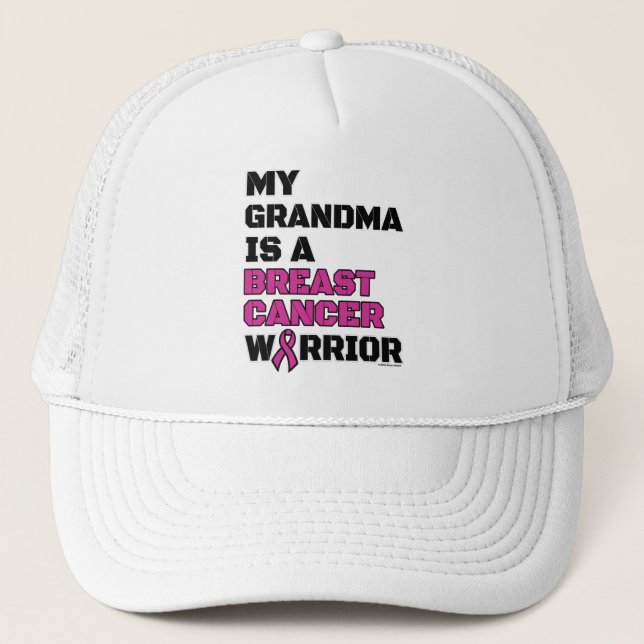 Warrior/Block/Grandma...Breast Cancer Keps (Framsida)