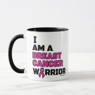 Warrior/Block/I är... bröstcancer Mugg