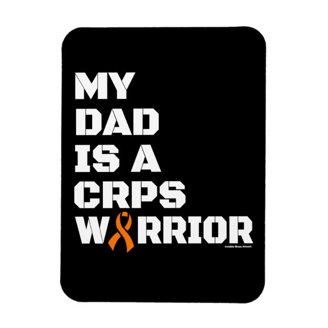 Warrior/block/Pappa...CRPS Magnet (Vertikal)