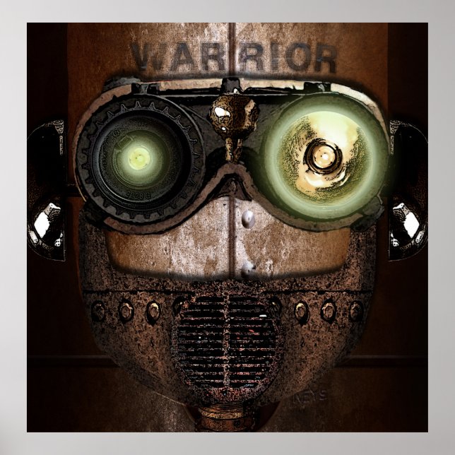 Warrior Bot Poster (Framsidan)