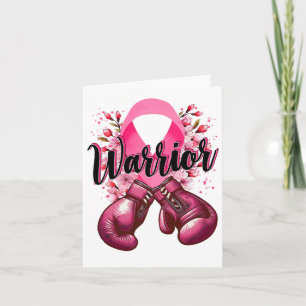 Warrior Boxing-handskar Rosa Ribbon Breast Cancer Kort