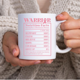 Warrior Breast Cancer Kaffemugg