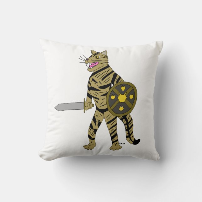 Warrior Cat Kudde (Framsida)