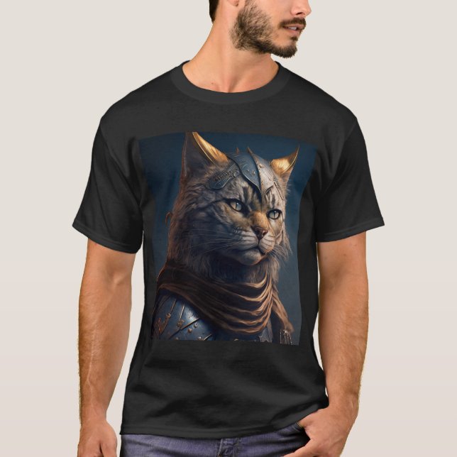 Warrior cat t shirt (Framsida)