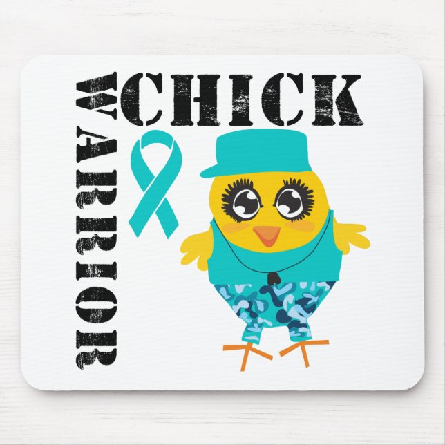 Warrior Chick Ovarian Cancer Musmatta (Framsidan)