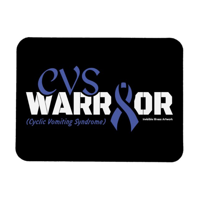 WARRIOR...CVS MAGNET (Horisontell)