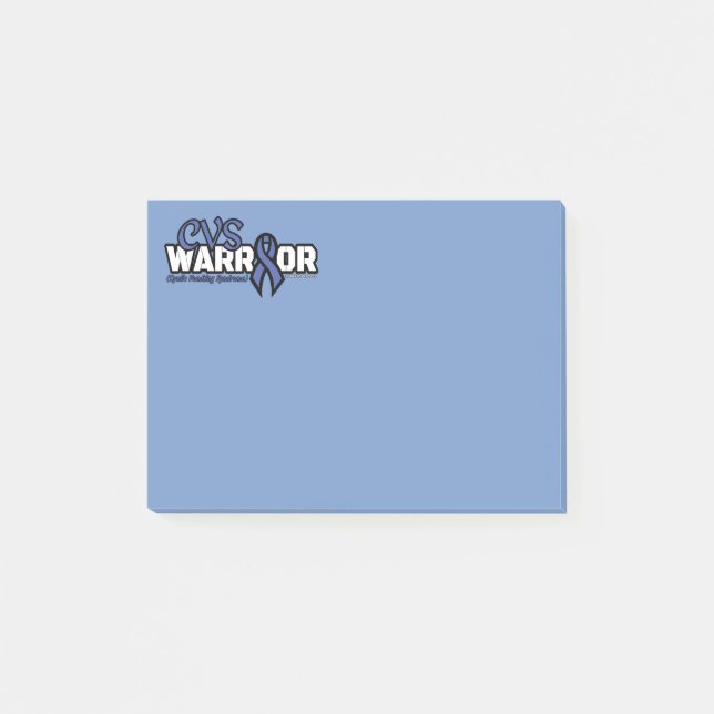 WARRIOR...CVS POST-IT BLOCK (Framsida)