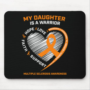 Warrior Daughn Bära Orange Många Sclerosis Aw Musmatta