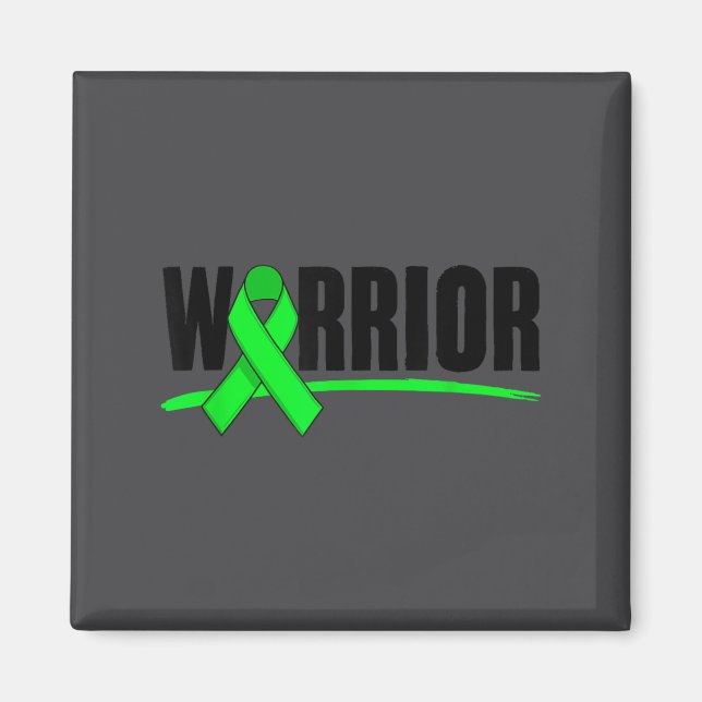 Warrior Depression Anxiety Mental Health Awareness Magnet (Framsidan)