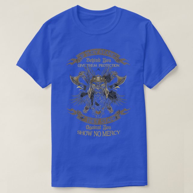 Warrior Design Norse 1 T Shirt (Design framsida)