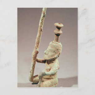 Warrior, Dong-son Civilization, från Vietnam Vykort
