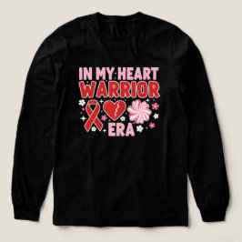Warrior Era - CHD och hjärtsjukdom medvetenhet T Shirt