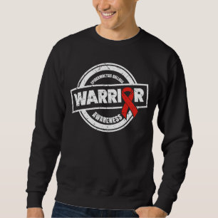 "Warrior" för Epidermolysis Bullosa Awareness Mon Lång Ärmad Tröja