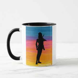 Warrior Girl Way small Mugg