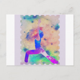 Warrior Goddess Yoga Series Vykort