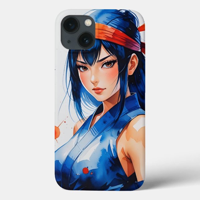 Warrior in Indigo Flames (Baksida)