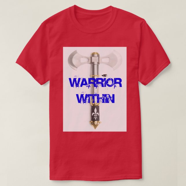 Warrior inom t shirt (Design framsida)