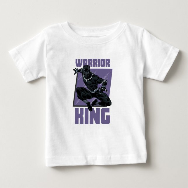 Warrior King Baby T-Shirt (Framsida)