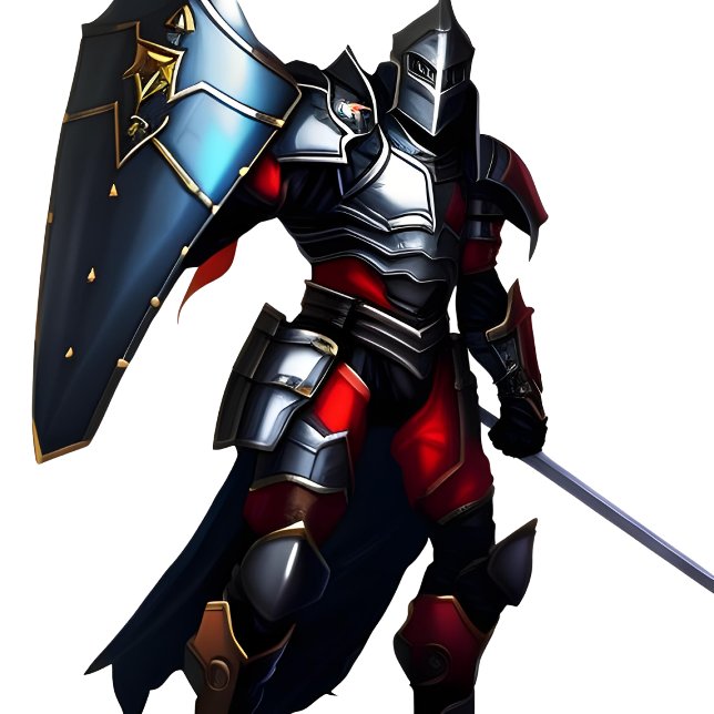 Warrior Knight T-Shirt (Skapare uppladdad)