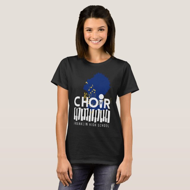 Warrior Kör Glädje T Shirt (Hel framsida)