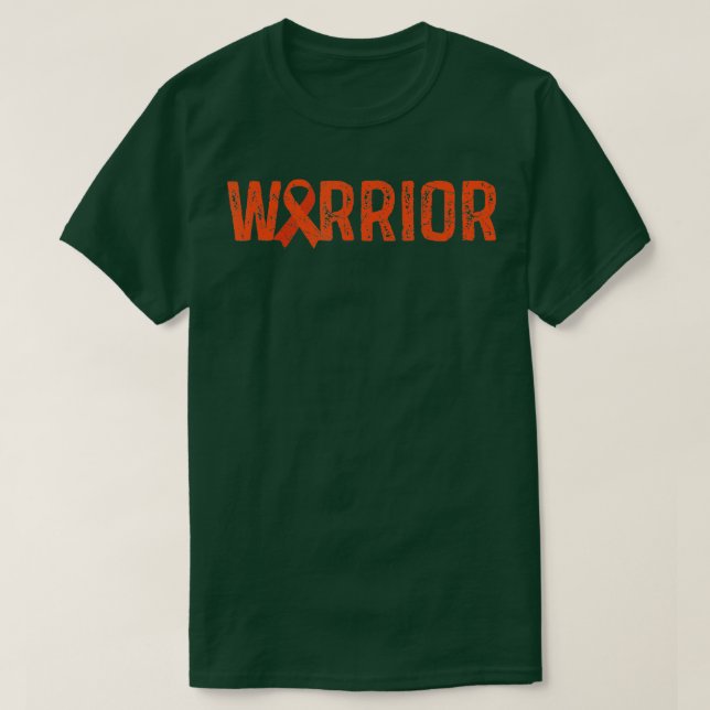 Warrior Leukemia Awareness T Shirt (Design framsida)