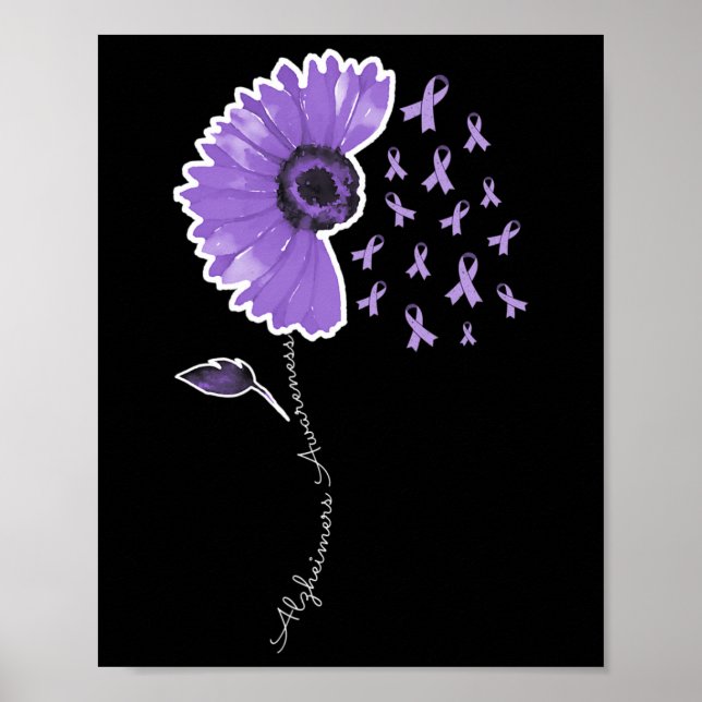 Warrior Lila Solros Cute Ribbon Poster (Framsidan)