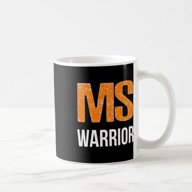 Warrior Många Sclerosis Awareness Kaffemugg (Höger)