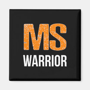 Warrior Många Sclerosis Awareness Magnet