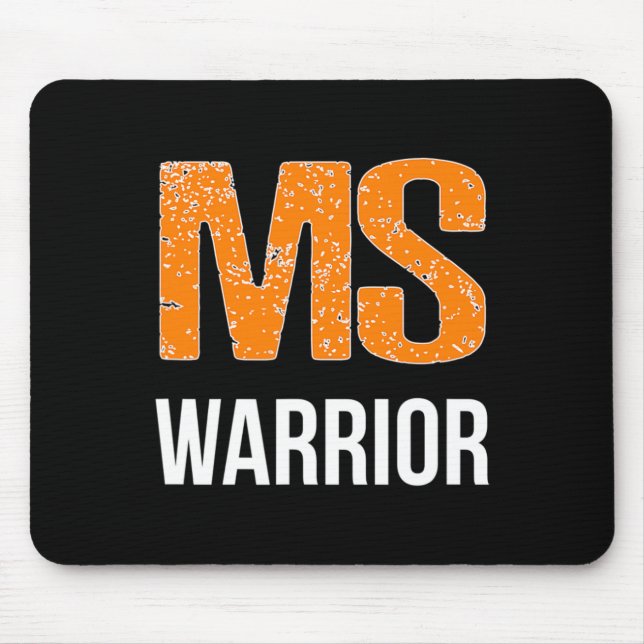 Warrior Många Sclerosis Awareness Musmatta (Framsidan)