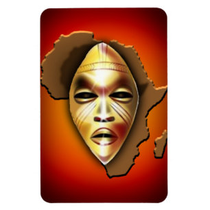 Warrior Mask Magnet