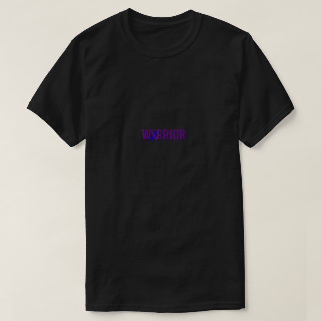 Warrior MCTD Medvetenhet T Shirt (Design framsida)