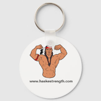 Warrior med alternativ HASKE-Logotyp-nyckelkedja Nyckelring