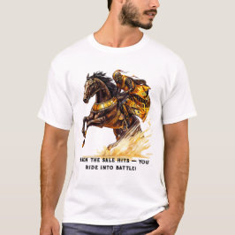 Warrior on Horse med offert när försäljningen träf T Shirt