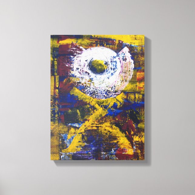 Warrior One Wrapped Canvas (Framsida)