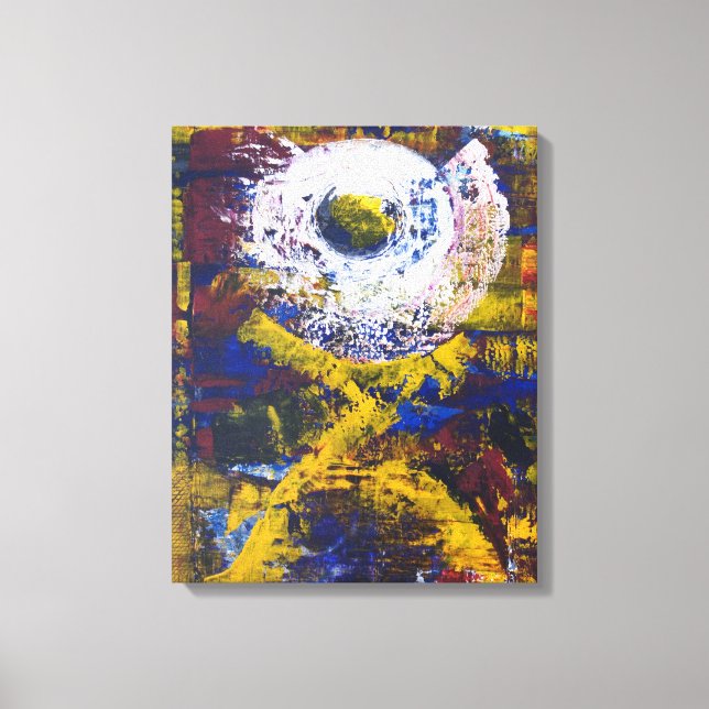 Warrior One Wrapped Canvas (Framsida)